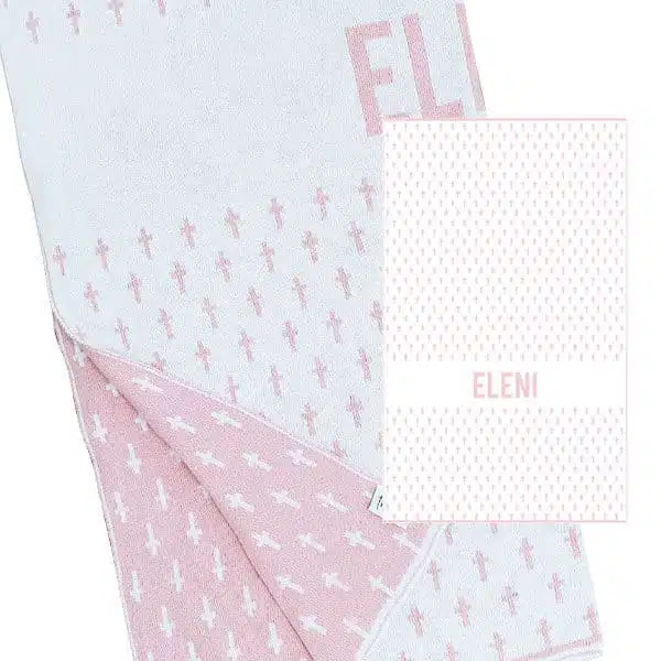 Crosses Pattern Blanket