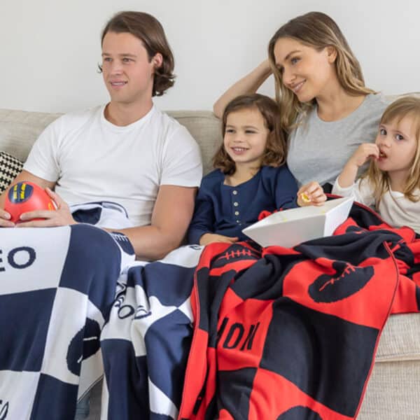 Australian Football Personalised Blankets