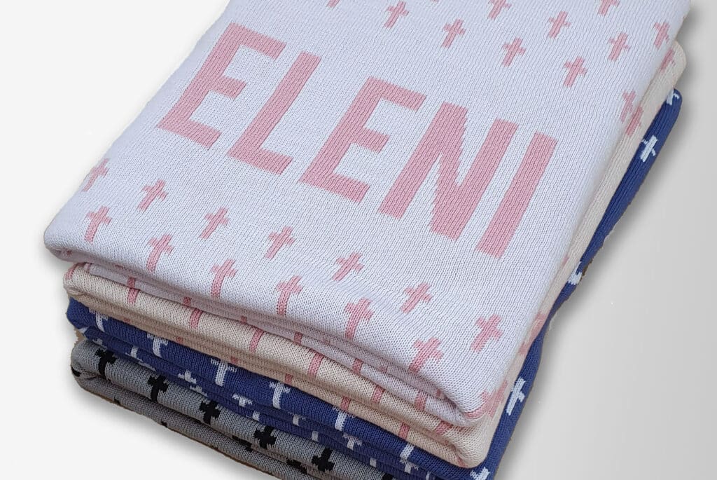 Crosses Pattern Blanket
