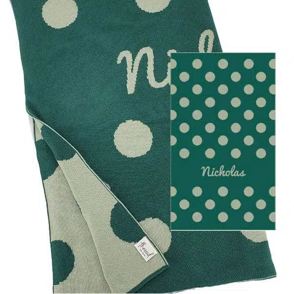Polka Dots Pattern Blanket