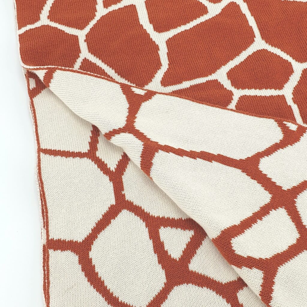 Giraffe Name Blanket