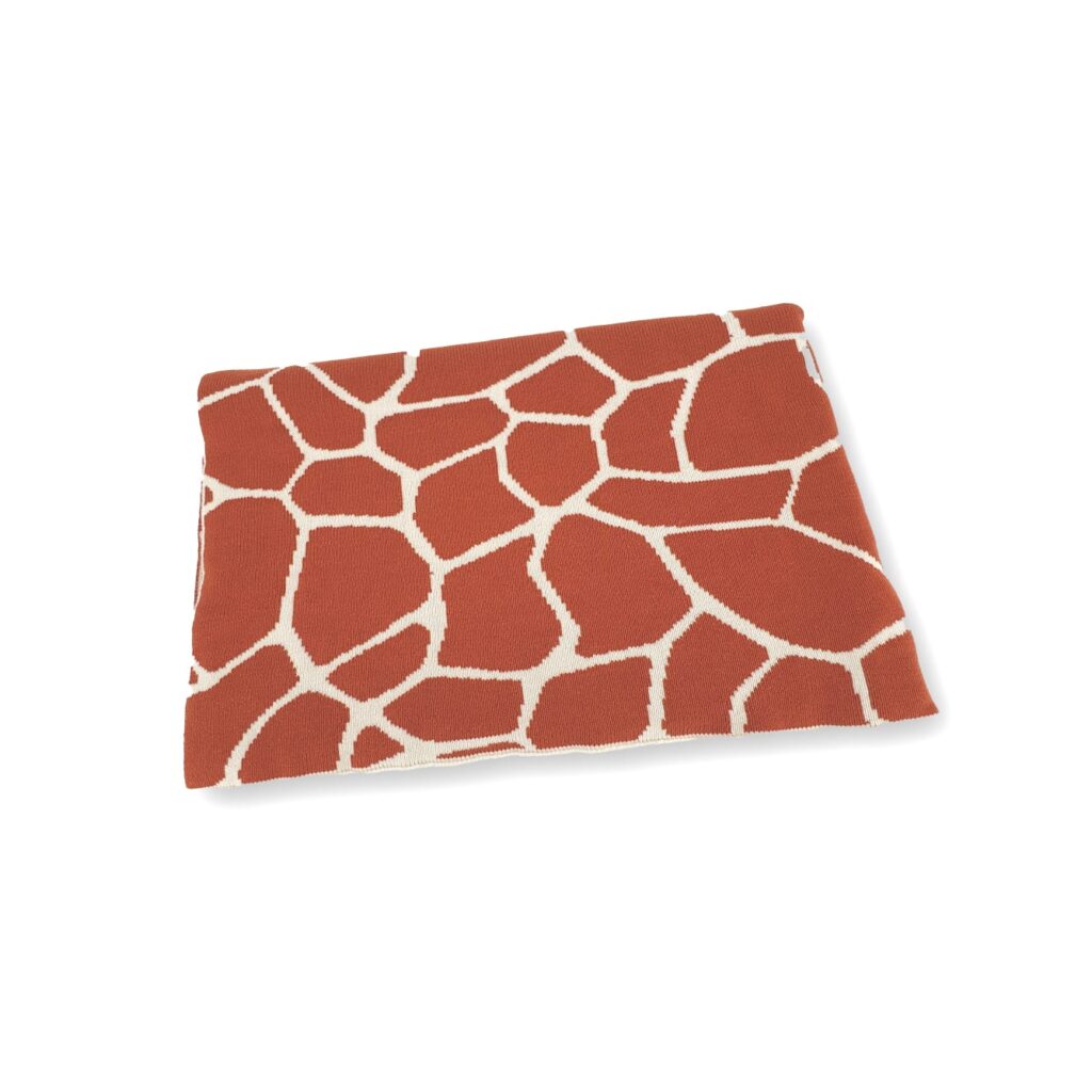 Giraffe Name Blanket