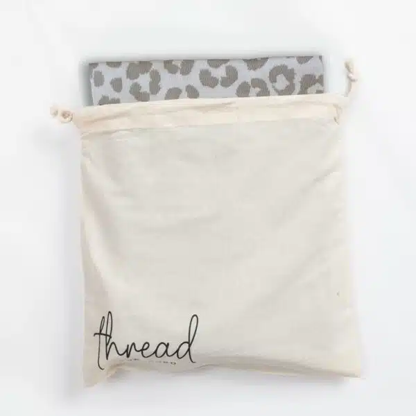 Leopard Name Blanket