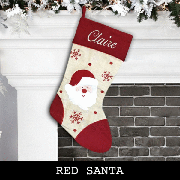 a personalised christmas stocking