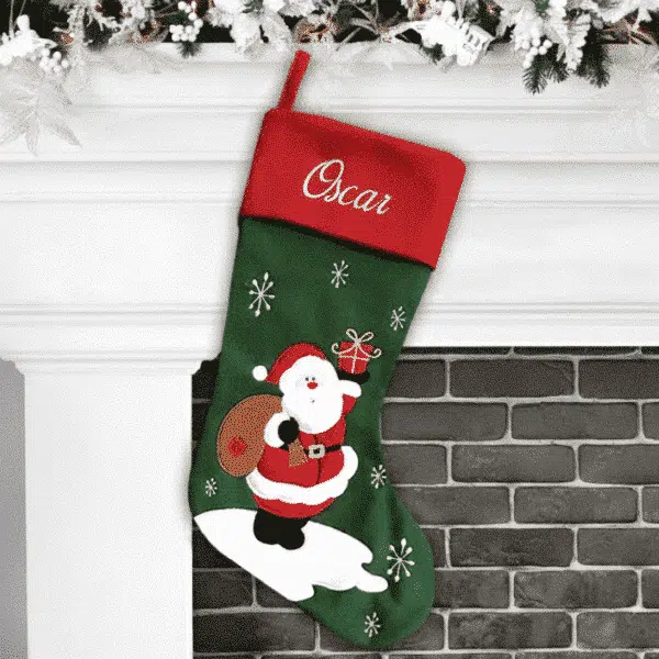 Traditional Santa Christmas Stocking Traditional Santa Christmas Stocking