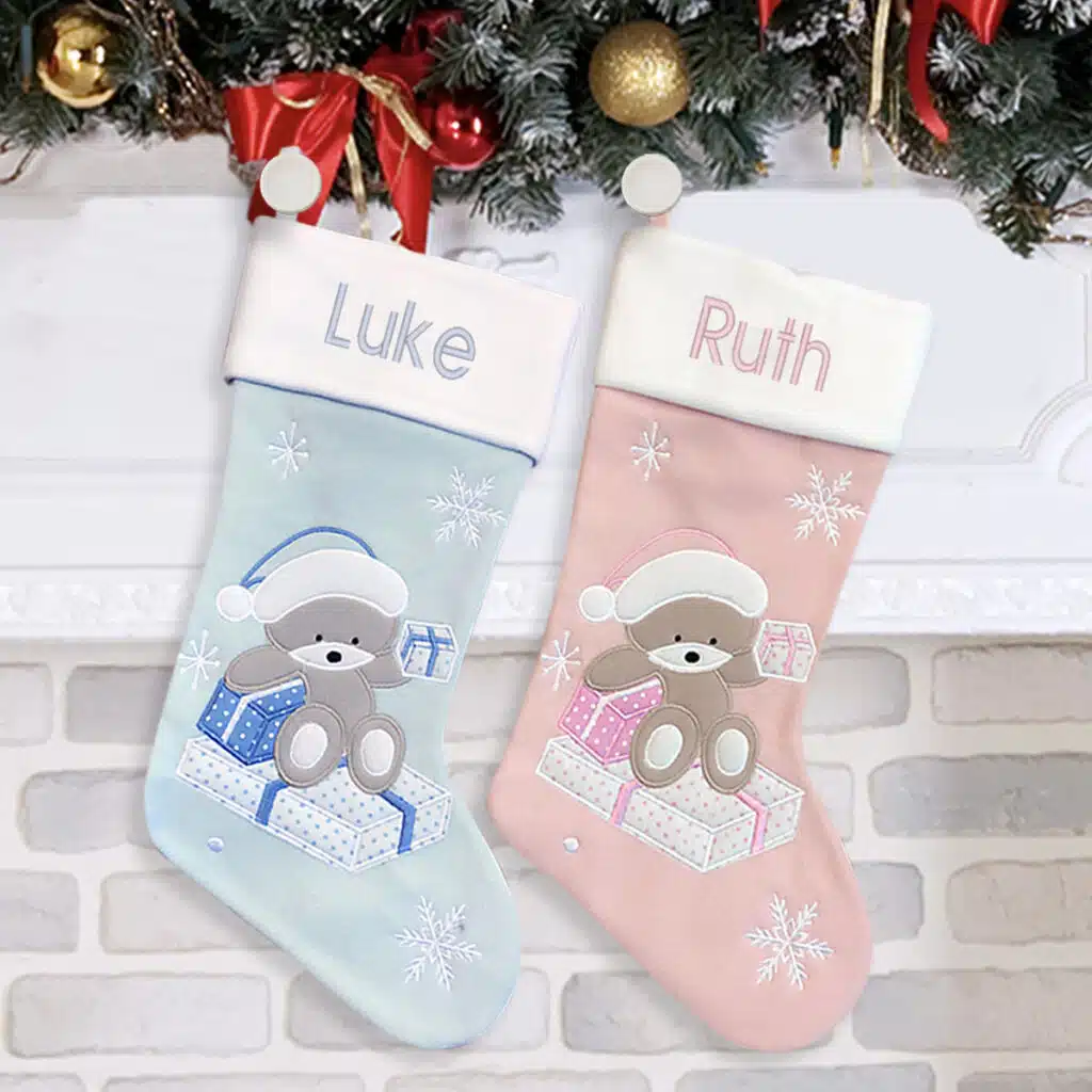 Baby Boy Christmas Stocking