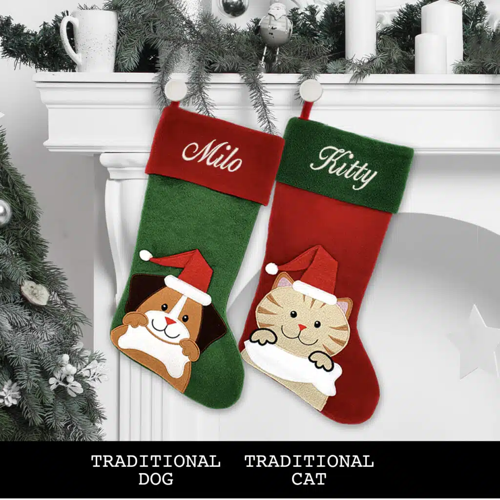 Traditional Snowman Christmas Stocking