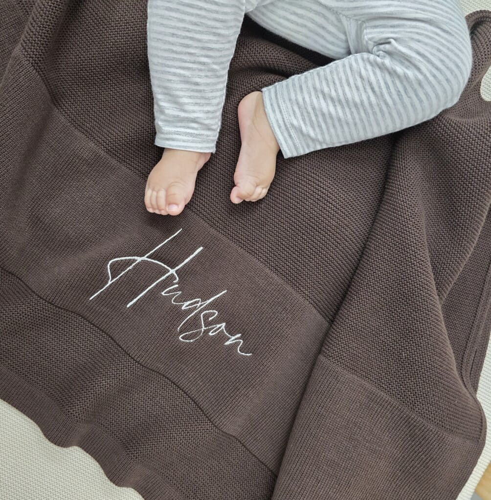Brown Baby Blanket