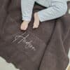 Brown Baby Blanket