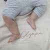 Cream Baby Blanket