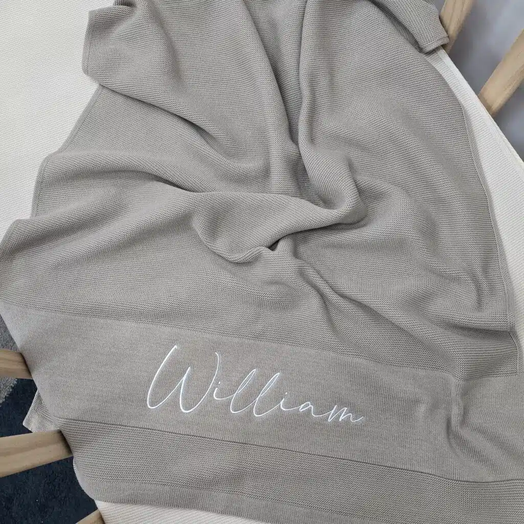 Beige Baby Blanket