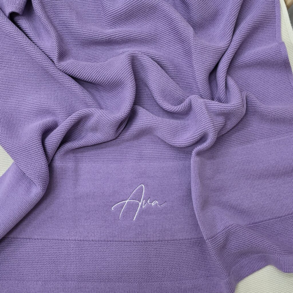 Purple Baby Blanket