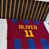 Custom Thick Stripe Jersey Blanket