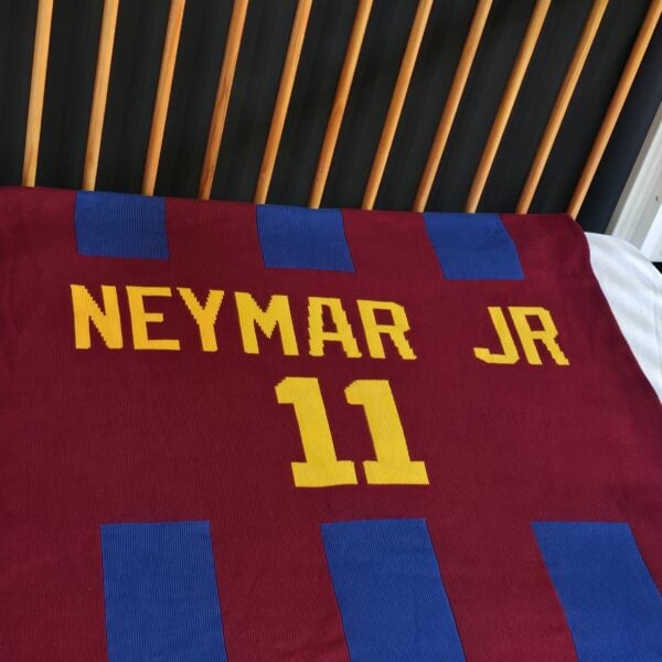 Custom Thick Stripe Jersey Blanket Custom Thick Stripe Jersey Blanket