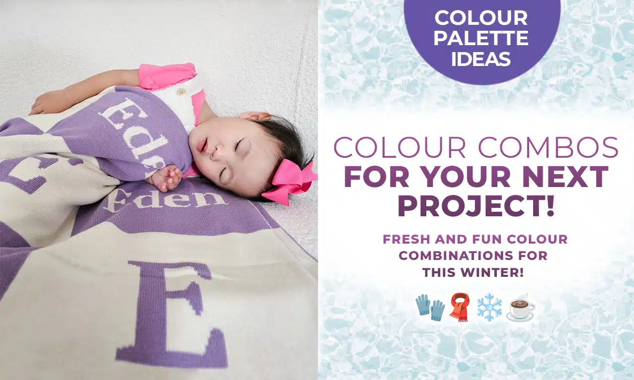 Choosing the Perfect Colours for Your Personalised Baby Blanket This Winter