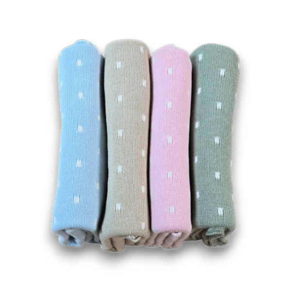 Preemie Blanket - Baby Blue Spots