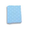 Premmie Blanket – Baby Blue Crosses