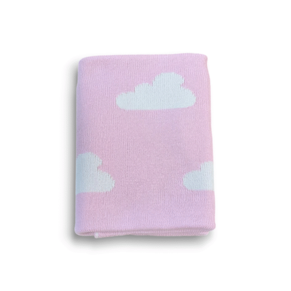 Preemie Blanket - Baby Pink Cloud