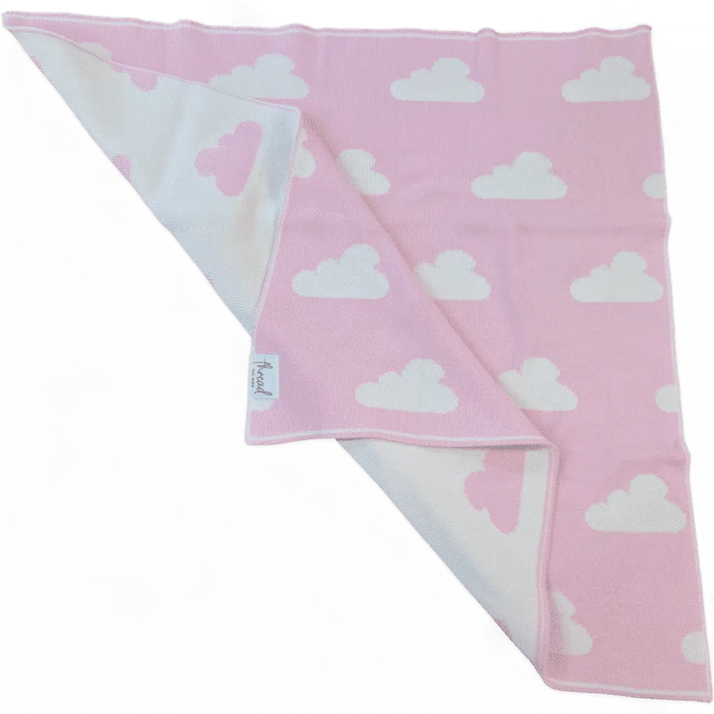 Premmie Blanket - Baby Pink Cloud