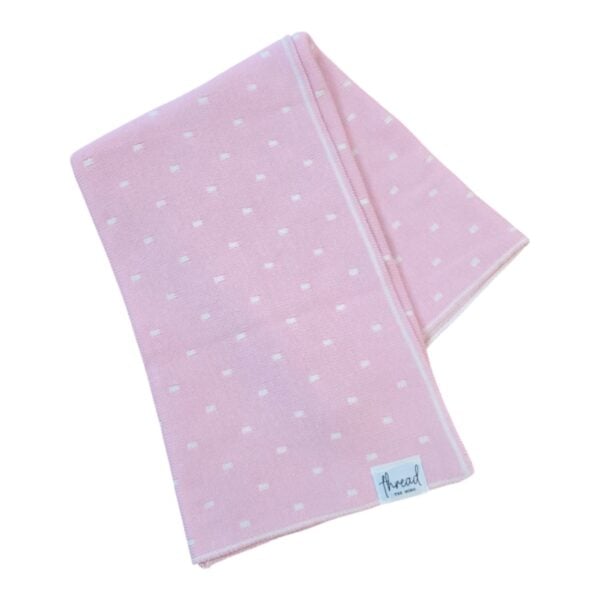 Preemie Blanket - Baby Pink Spots