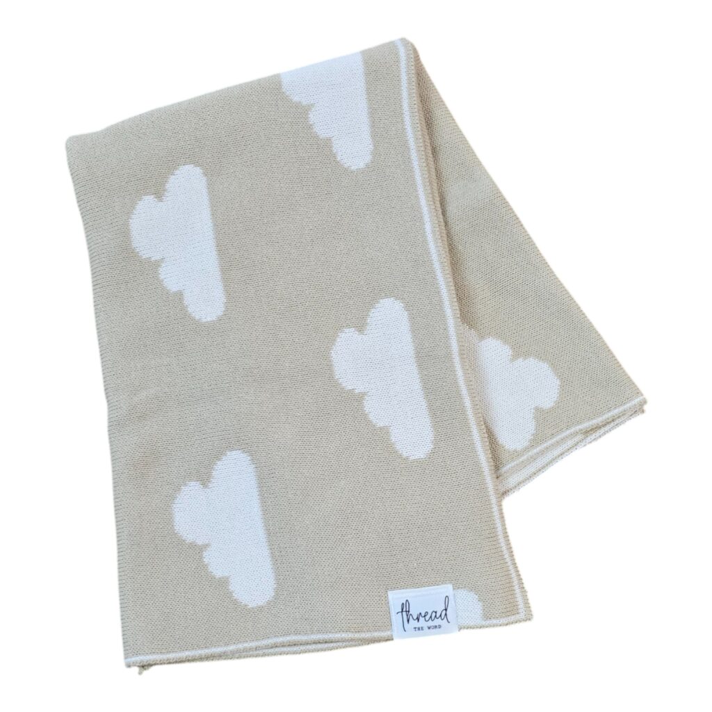 Premmie Blanket - Oat Cloud