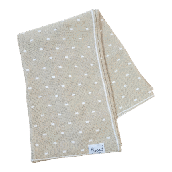 Preemie Blanket - Oat Spots