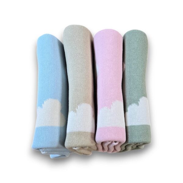 Preemie Blanket - Baby Blue Cloud