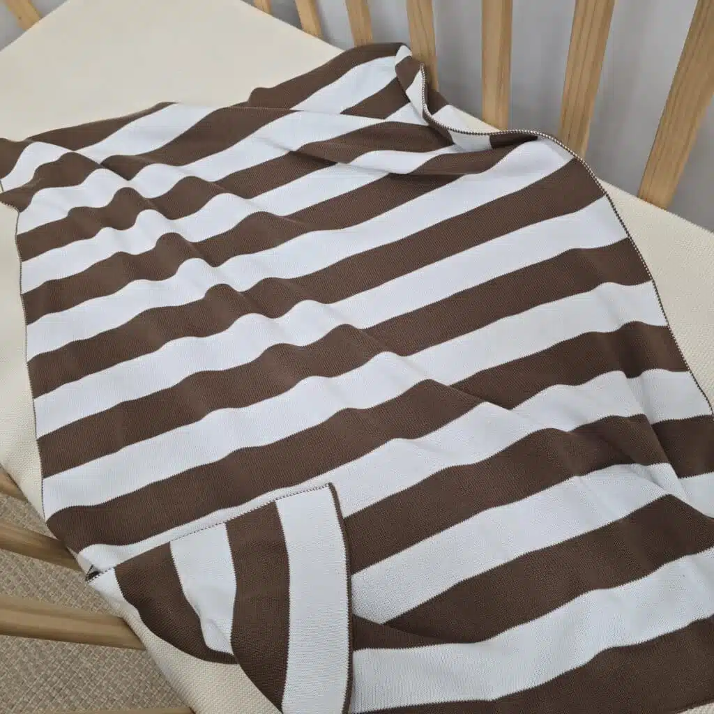 The Chunky Stripe Blanket