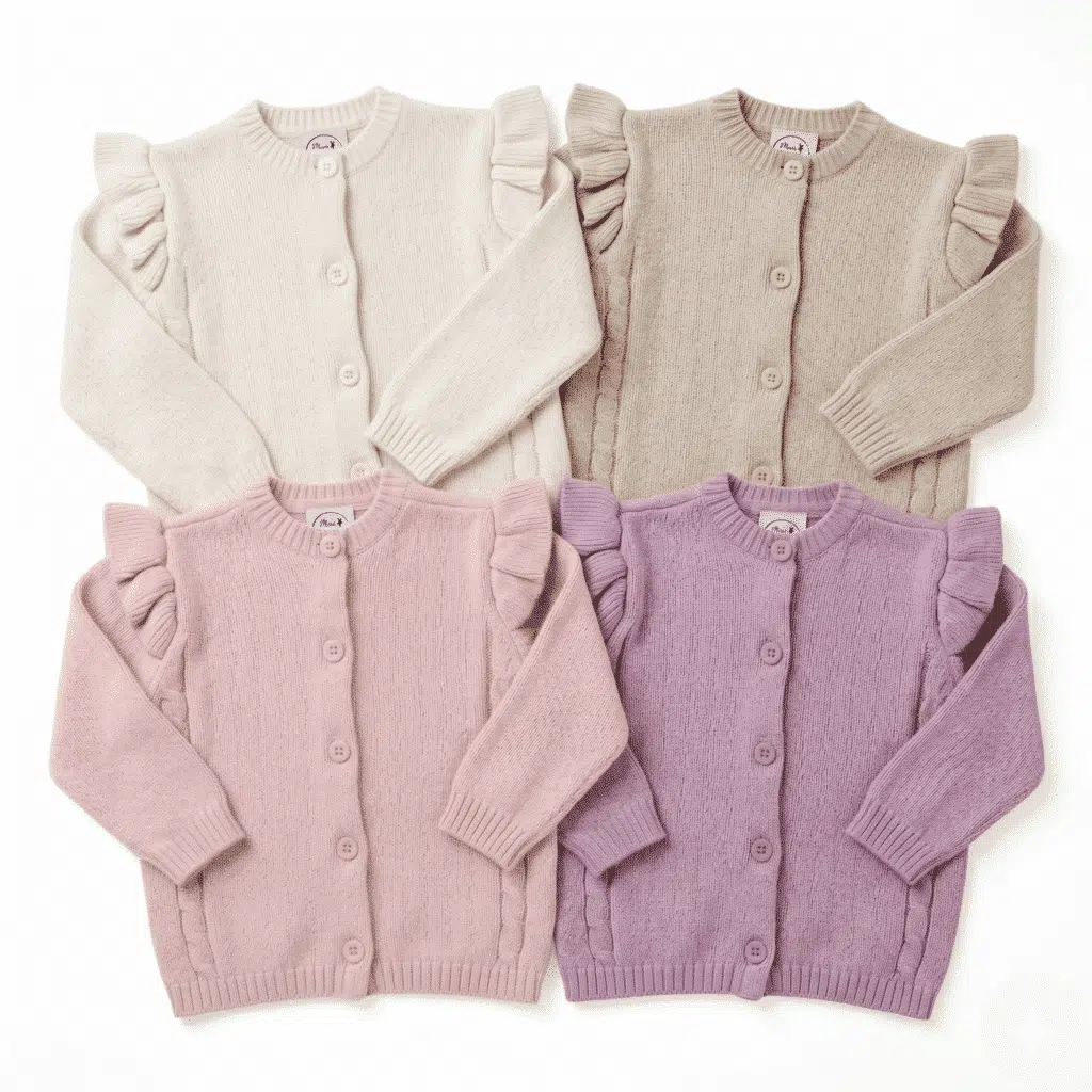 The Cable Frill Knit Cardigan