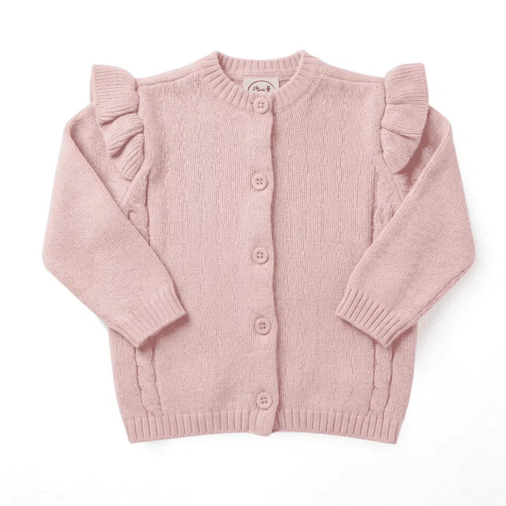 The Cable Frill Knit Cardigan
