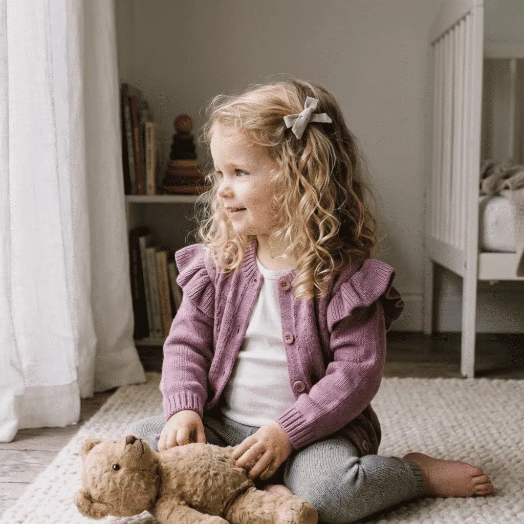 The Cable Frill Knit Cardigan