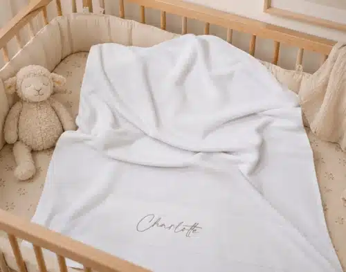 Custom Embroidered Blanket