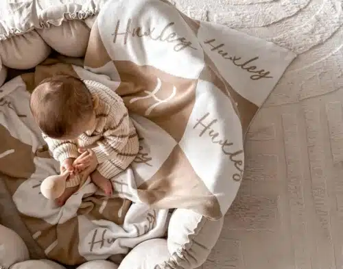 Personalised Baby Blankets in Australia